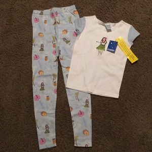 NWTs Vintage Gymboree Swim & Sleep line pajamas 6